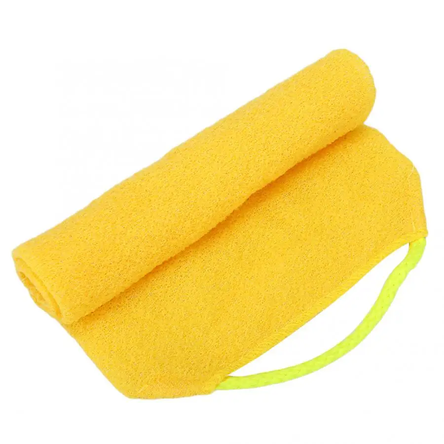Bath Bombs Exfoliating Rubbing Washcloth Elastic Shower Body Scrub Cleaning Massage Bath Towel Strap Body Cleaning Towel 4