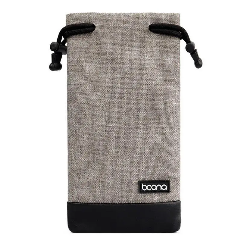 Boona чехол для телефона Чехол Оксфорд PU Сумка для хранения power Bank кошелек для IPhone 5 6 7 8 11 Plus X для samsung Galaxy A50 10 70 S10