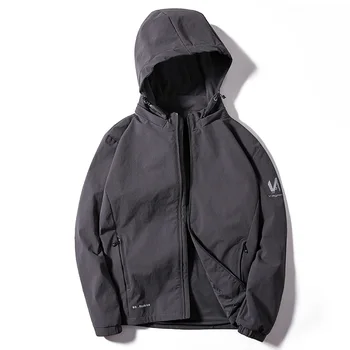 

Men Coat Autumn 2020 Plus Fat plus Size Jacket Loose Clothes Fat Man Top Fat Zi Men's Wear