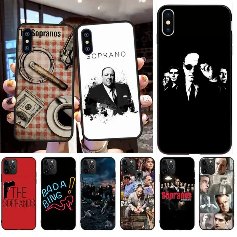 NBDRUICAI сопранос Джеймс Gandolfini Новое поступление чехол для мобильного телефона iPhone