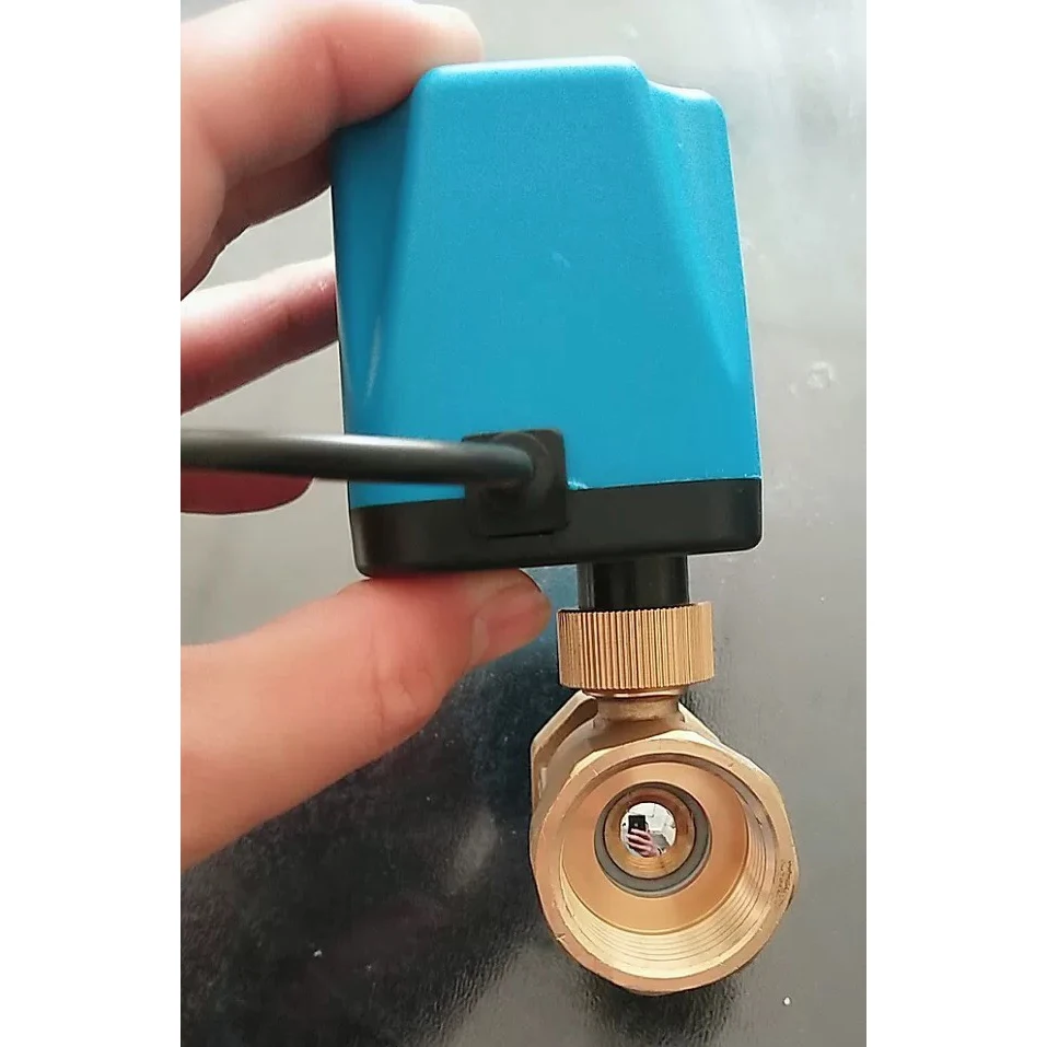 

Motorized Ball Valve 2-Way/3-Way 2-Wire Brass Electric Ball Valve Actuator Controller 12V 24V / 220V DN15/DN20/DN25/DN32/DN40