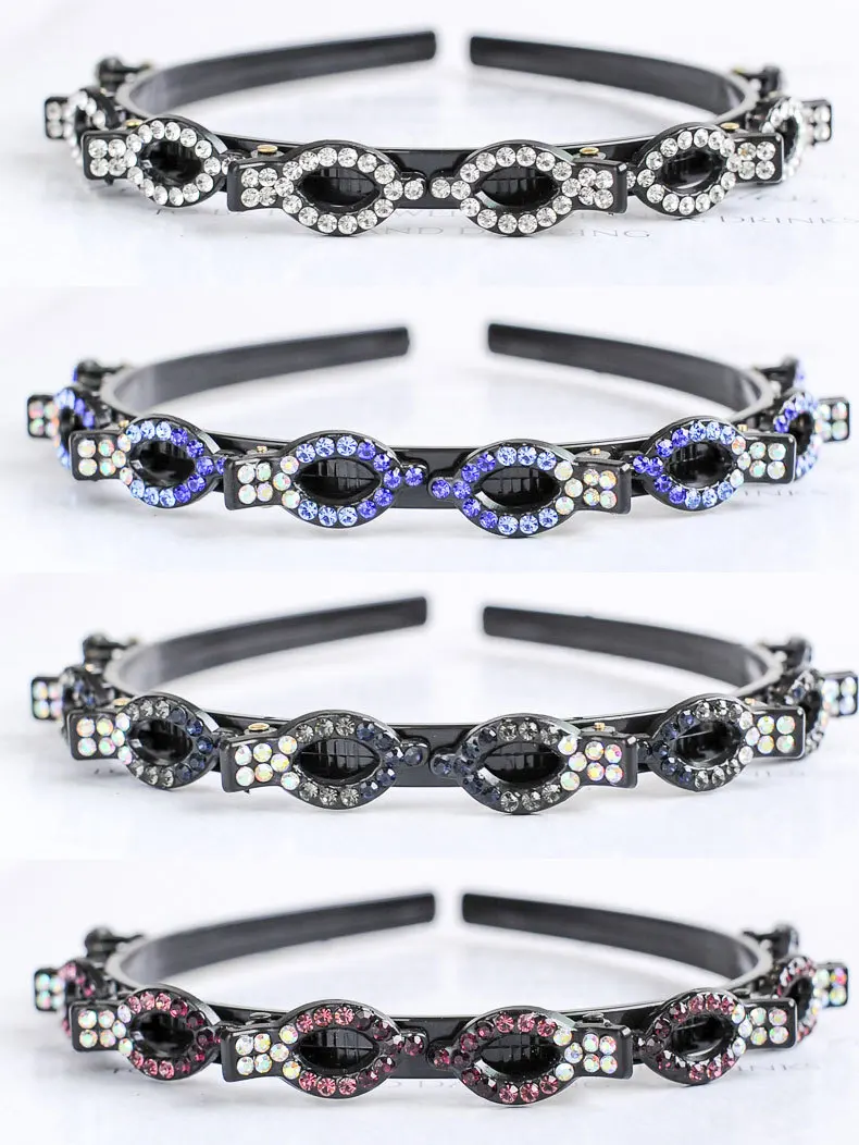 Double Bangs Hairstyle Hairpin Hairband Hair Decoration Clips Hoop Headbands for Women Barrettes Hairstyle Hair Accessories