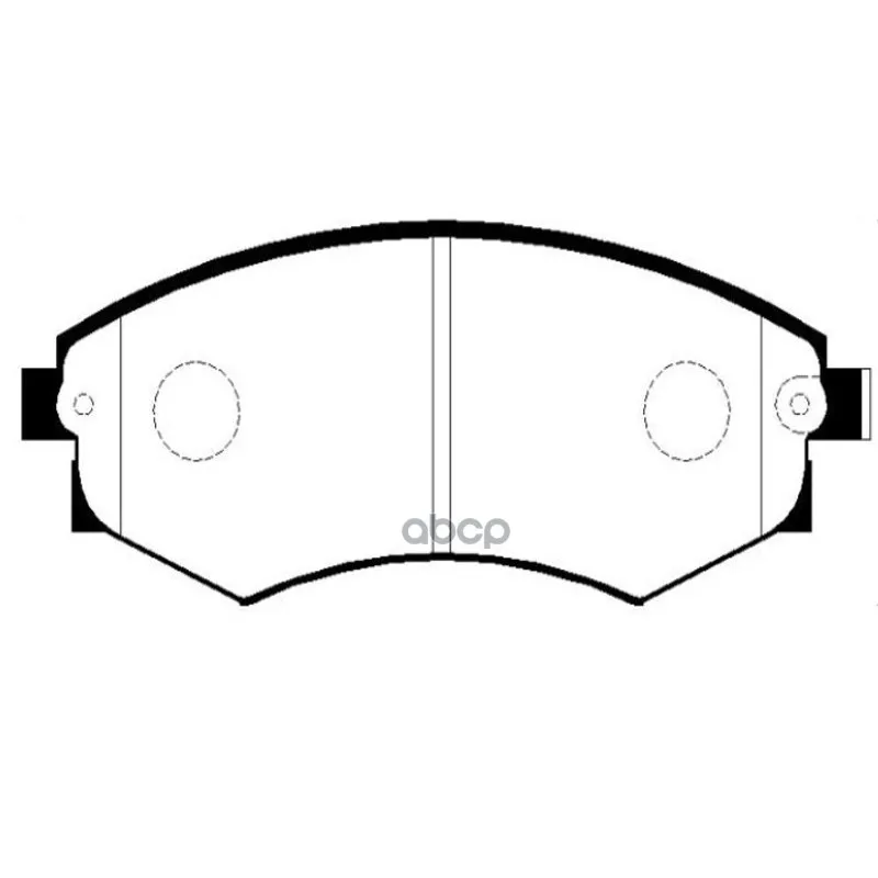 Колодки Тормозные Дисковые Передние Ssangyong Korando 2.0/2.3/2.9/3.2 97/Musso 93 Ckks-1 Ctr арт. CKKS-1