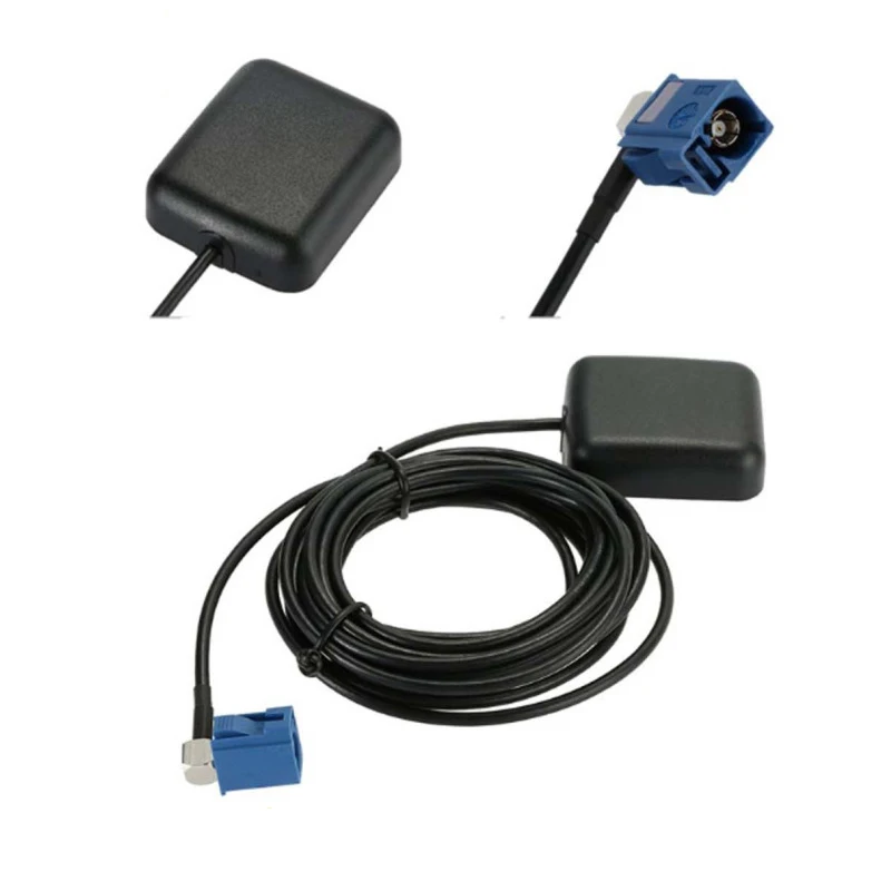 Сильный сигнал GPS антенна Fakra MFD2 RNS2 RNS 510 MFD3 RNS-E для VW Skoda для Benz для Audi Универсальный