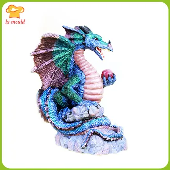 

2020 New Dragon Ball Silicone Mold Dinosaur Wax Gypsum Resin Polymer Clay Candle Anime Dragon Silicone Mold