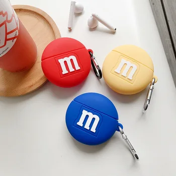 

fundas For huawei Freebuds 3 Case funny M Cartoon silicone Bluetooth Earphone Cover for huawei Freebuds3 Freebud 3 cover coque