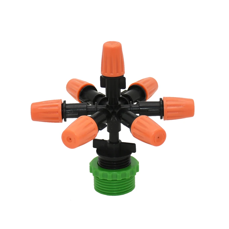 TF Ugello Nebulizzatore In Rame 1/2 Pollice: Irrigatore Regolabile Per Giardino, Prato E Raffreddamento (Getto D'Acqua A Pioggia)