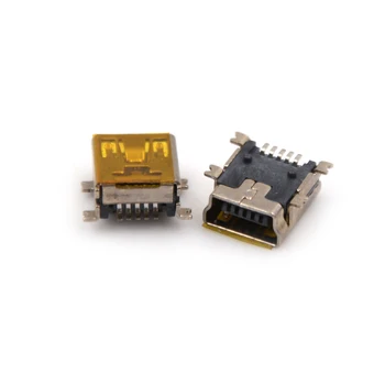 

10pcs USB 5pin Female Socket Connector High Quality for Tail Charging Mobile Phone