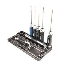 

1 Set Tool Socket Rack Multipurpose Part Storage SeatFor RC Model