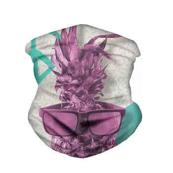 

HYCOOL New Trend Fashion Balaclava Mask Sunglasses Pineapple Pattern Magic Headband Bicycle Cycling Windproof Tube Scarf Masks