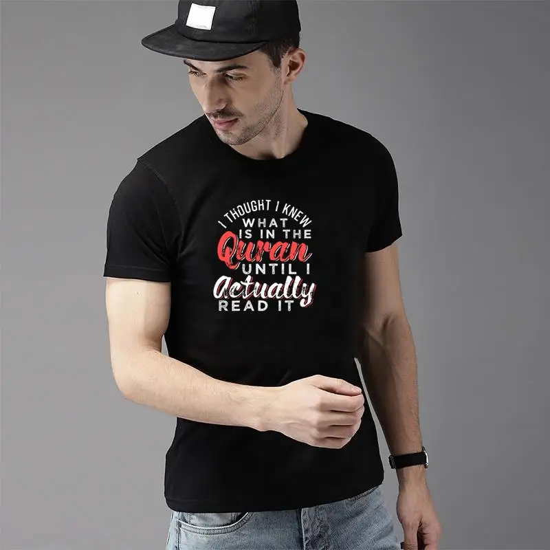 

Custom Muslim tee shirt plus sizes s-29xl Formal men clothing 2020 Letter men and women tshirts
