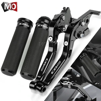 

For Honda CB400F CB-1 CB 400F 400 F CB400 F 1989-1991 1990 Motorcycle Accessories CNC Brake Clutch Levers Handlebar Hand Grips
