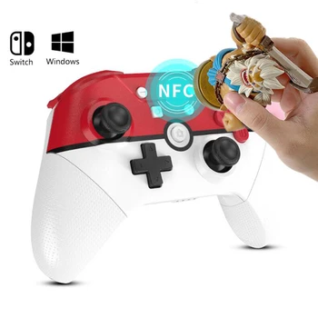 

Wireless Switch Controller Gamepad Have NFC Turbo 6-Axis Doublemotor 3D Game Joysticks For Nintend Switch Pro/ Lite/PC