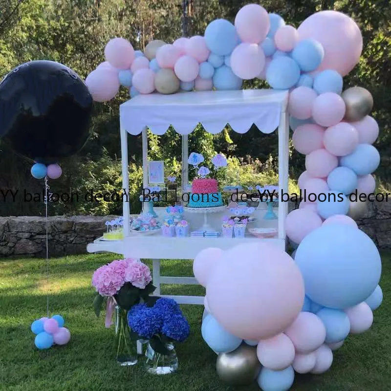 

104pcs/Set Balloon Garland Arch Kit metal Gold Macaroon Latex Ballon Wedding Birthday Party Baby Shower Backdrop Decor