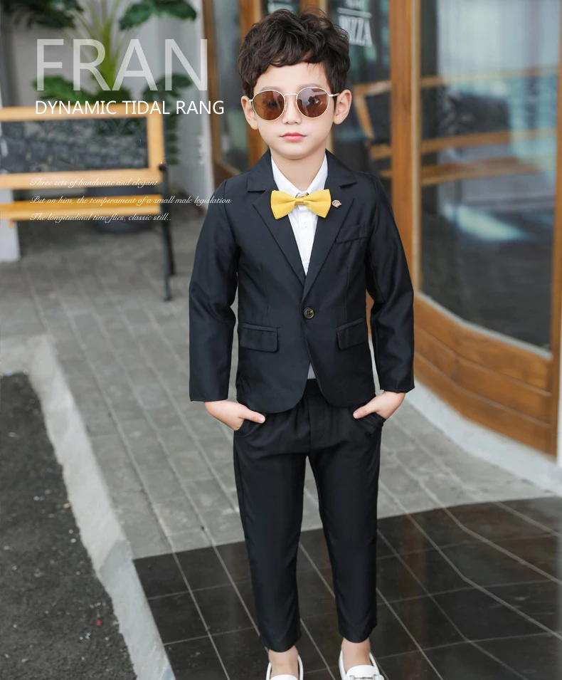 Dollplus/ г. Модная детская одежда для мальчиков, комплект из 2 предметов, пиджак+ брюки, одежда для джентльменов топы, костюмы для досуга, официальная одежда, костюм, блейзеры, костюмы
