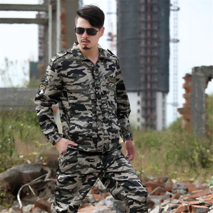 2 шт., мужской армейский костюм США, военная форма, тактическая камуфляжная спецназа, солдат, Мужская Боевая куртка, брюки, комплект одежды