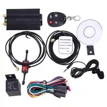 

Vehicle Car GPS SMS GPRS Tracker TK103B with Remote Control GSM Alarm SD Card Slot Anti-Theft GPS System Tracking Device