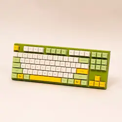 HM XDA altura fruta tema pbt keycaps para 61/63/64/68/75/84/87/98/104/108 layout teclado mecânico
