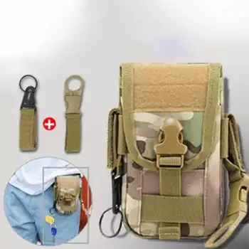 

GloryStar Waist Pocket Outdoor Sports Waist Pack Bag Hiking Running Belt Pocket Portable Mobile Phone Nylon Pocket Purse