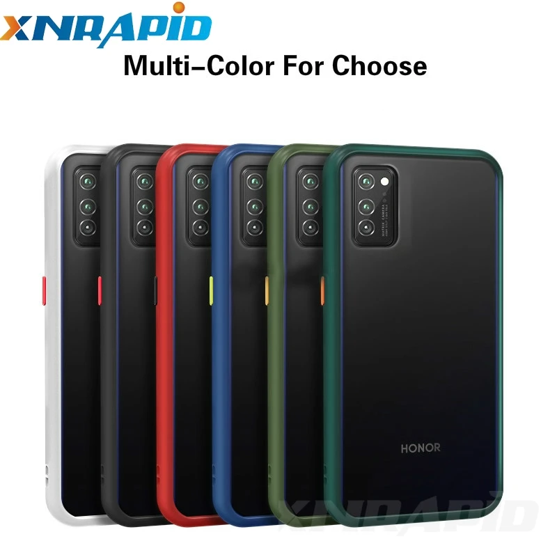 Чехол для huawei Honor V30 Pro Матовый полупрозрачный силиконовый чехол жесткий
