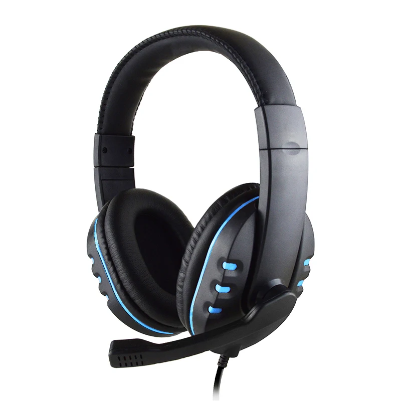Wired gaming Headphones Gamer Headset Game Earphones with Microphone for PS4 Play Station 4 X Box One PC Bass Stereo PC headset