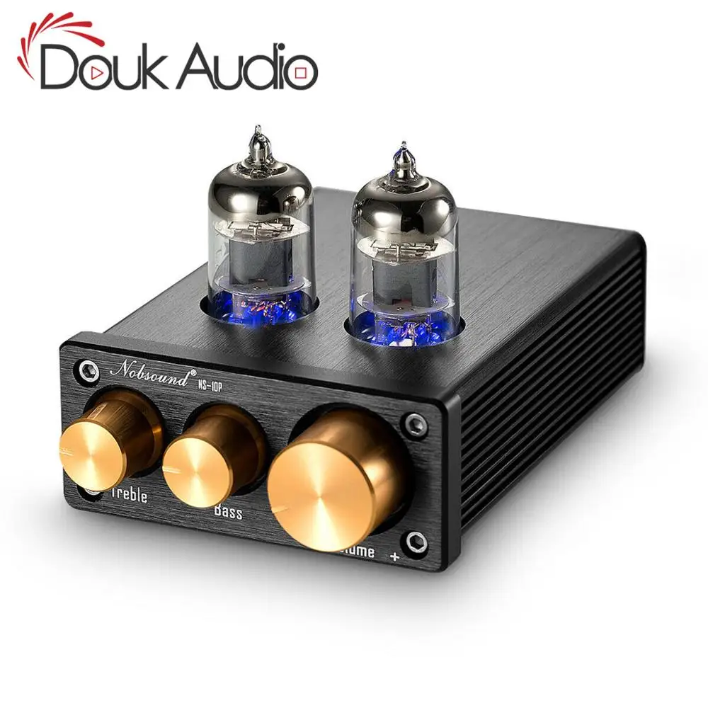 Douk аудио hi fi 6J1 трубный предварительный усилитель стерео класс а мини для