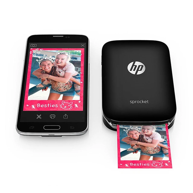 Manga Hospital rigdom Photo Printer Color HP Plus Sprocket Bluetooth Portable Pocket Mini Instant  Digital Zink Tech for Mobile