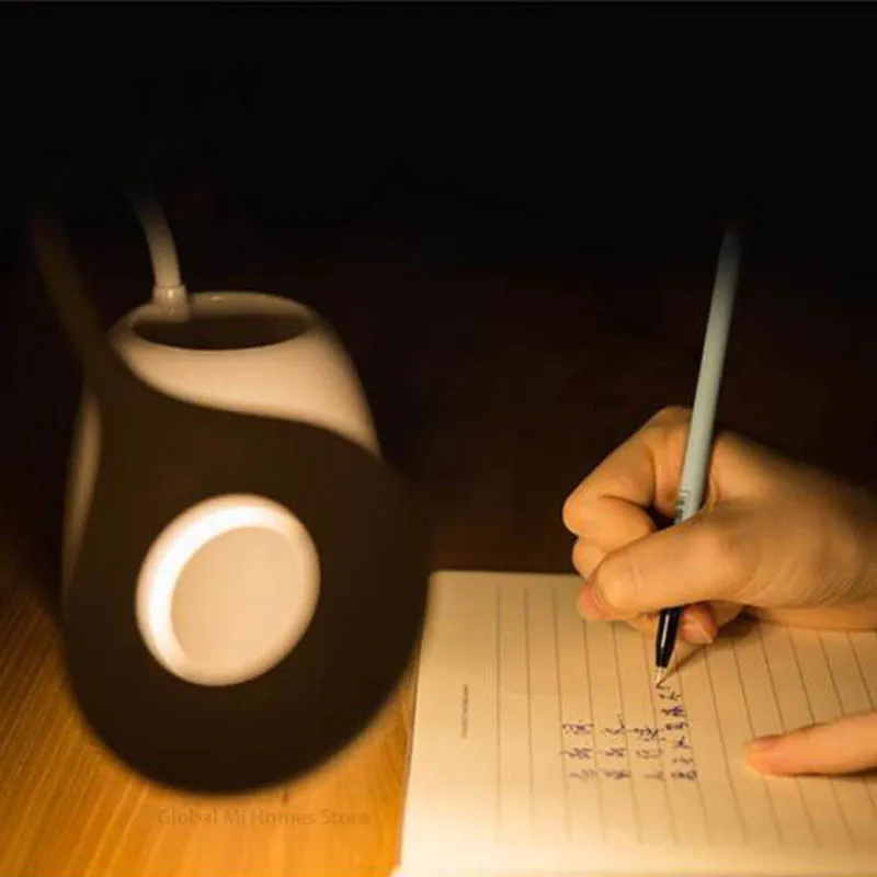 Xiaomi Youpin WANHUO Творческая настольная лампа для защиты глаз стол многофункциональное письмо для детей в средней школе