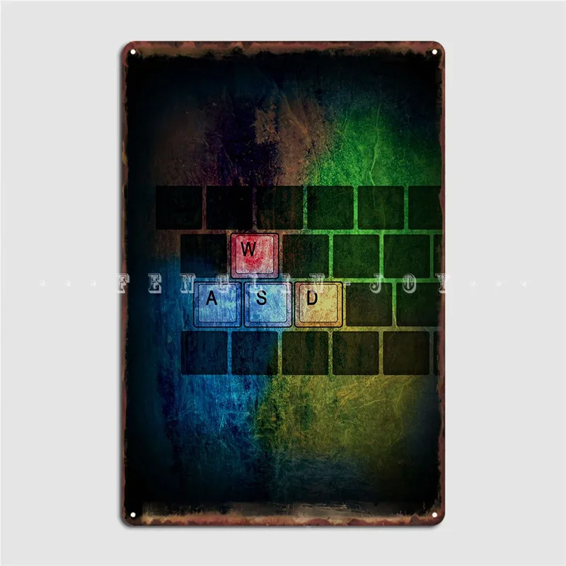 

Window Gaming Artwork Poster Metal Plaque Wall pub Printing pub Garage Painting Décor Tin sign Poster