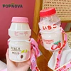 Water Bottle Traving 480ml Plastic Drinking Bottle Yakult Shape Cute Kawaii Milk Drinkware Carton Shaker Bottle for Kids/Girl ► Photo 2/6