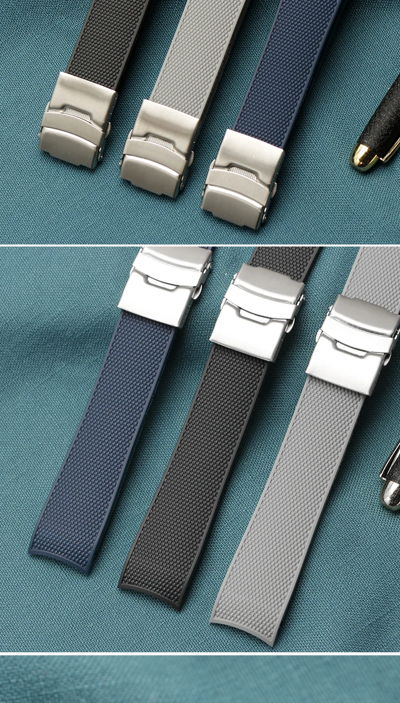 de relógio impermeável, preto, verde, azul, silicone,