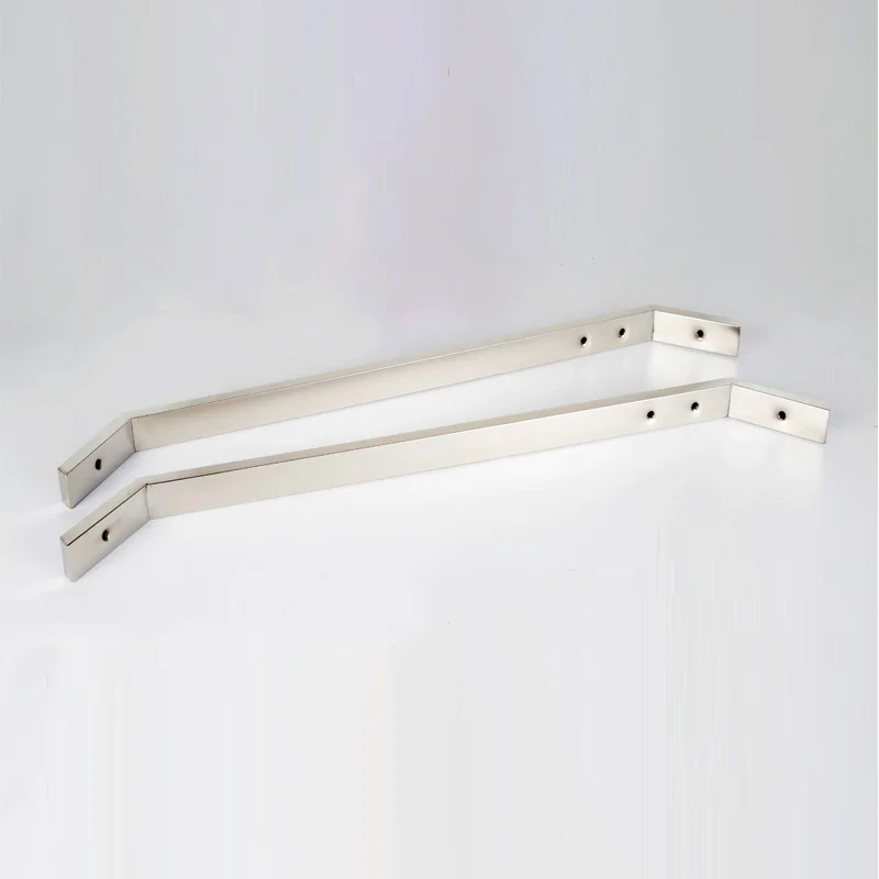 

304 Stainless Steel Masonry Shower Room Glass Partition Bathroom Accessories Support Bar Glass Door Fixed Rod Shower Glass Beam