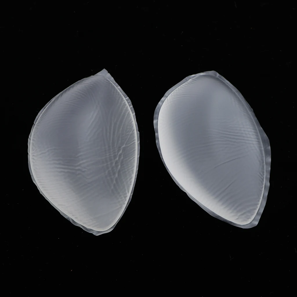 Womens Silicone Bra Inserts Push Up Breast Pads Bust Chest Padding Enhancer