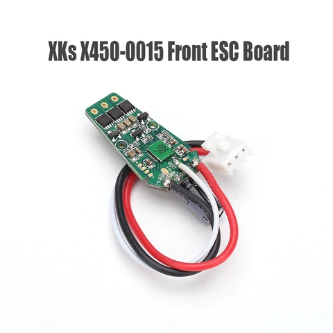 WLtoys XKS X450 RC Glider Plane Original Spare Parts X450 0015 0016 FrontRear ESC Board Electronic Speed Control Circuit board WLtoys XKS X450 RC Glider Plane Original Spare Parts X450 0015 0016 FrontRear ESC Board Electronic Speed Control Circuit board