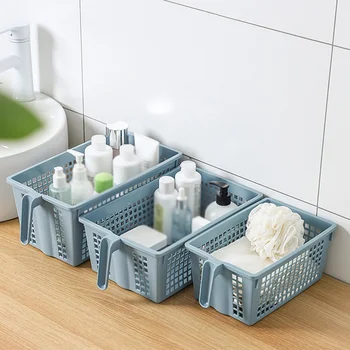 

Plastic Home Storage Basket Shower Basket With Hook For Bathroom Storage Holder Kitchen Basket Storage Basket