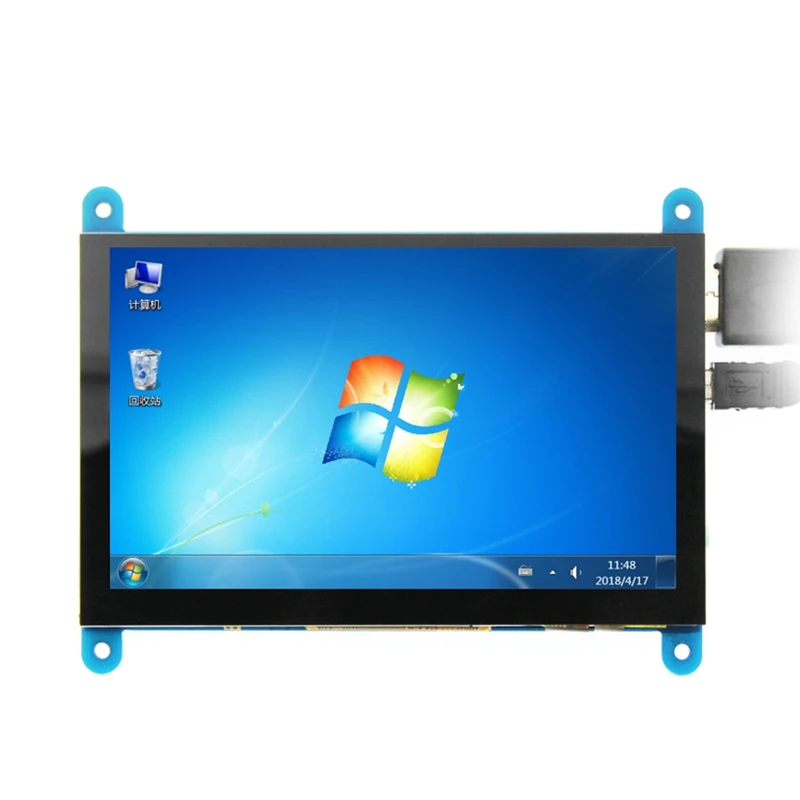 AAAE топ-5 дюймов ЖК HDMI пресс-экран дисплей TFT ЖК-панель модуль 800x480 для Raspberry Pi 3B+/4B