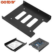2,5 дюймов до 3,5 дюймов SSD HDD металлический адаптер Монтажный кронштейн держатель жесткого диска док-станция для ПК дропшиппинг