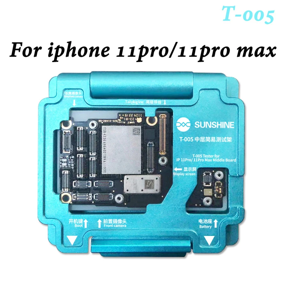 Солнечный t-004 iphone 11/t-005 11 pro/11 pro max Средний тестер материнской платы
