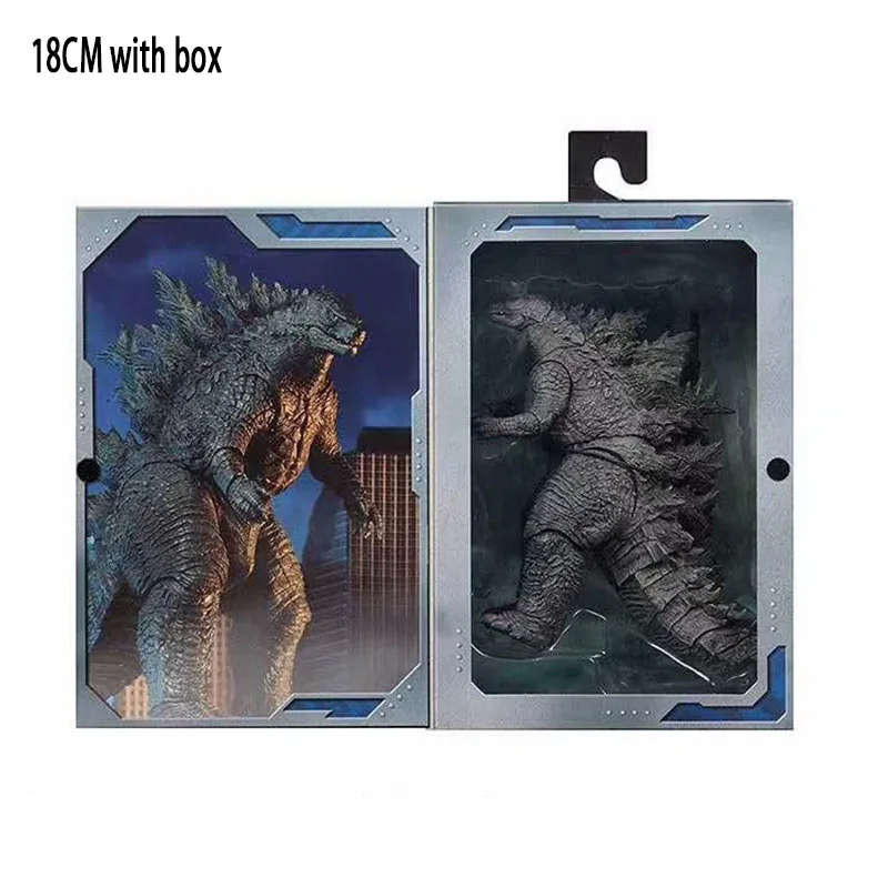 Godzilla Monster shin godzilla Фигурки ПВХ экшн-игрушки Подвижные модели рождественские подарки, куклы для детей - Цвет: with box