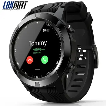 

TK04 GSM BT 3.0 & 4.0 Call Built-in GPS Smart Watch Phone Air Pressure Heart Rate Blood Pressure Weather Monitor Smartwatch