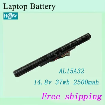 

100% Brand New original laptop battery For Acer AL15A32 KT.00403.025 battery free shipping