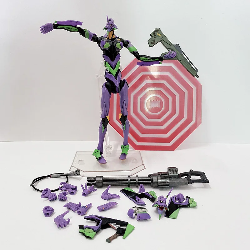 

EVANGELION TEST TYPE EVA-01 Mafex 080 EVA Action Figures Collection Model Brinquedos Gift Toys