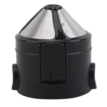 

Coffee Filter Portable Stainless Steel Black Filter-Free Coffee Filter Mesh Reusable Tea Infuser Coffee Mesh Coffee Accessory