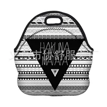 Перекрестная граница,, неопреновый мешок для завтрака, высокая четкость, хакуна, напечатанный Ланч-бокс, сумка Bento box, сумка для внешней торговли, C