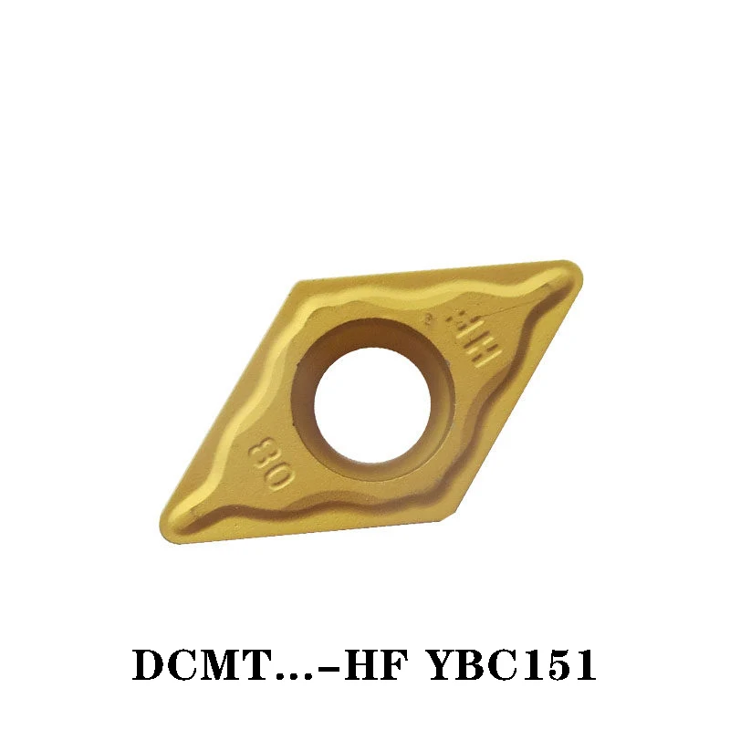 

ZC DCMT DCMT070202-HF DCMT11T302-HF DCMT11T304-HF 100% оригинал высокое качество карбид Вставки токарный станок резак токарный инструмент 10 шт