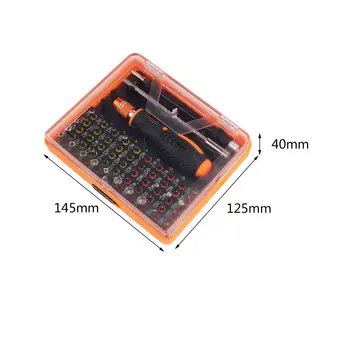 

53 in 1 Multi-purpose Precision Magnetic Screwdriver Set with Trox Hex Cross Flat Y Star Triangle Screw Driver