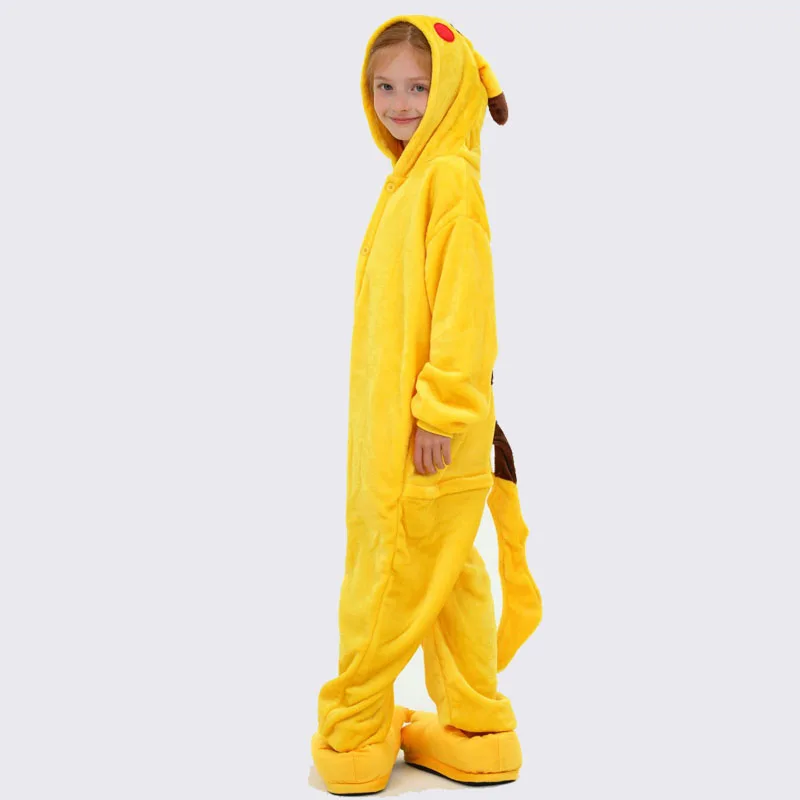 Пижама с единорогом для мальчиков и девочек Пижамный комплект Kigurumi Детская