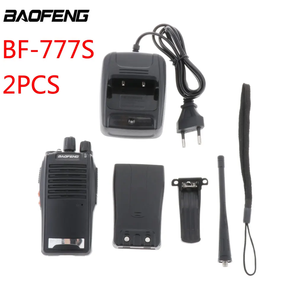 2 шт./компл. Baofeng 1 пара иди и болтай Walkie Talkie “иди и BF777s Baofeng BF-777s с наушником 5 Вт 16CH UHF переговорные Baofeng 777S двухстороннее радио