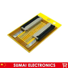 Carte adaptateur de prise de connecteur PCB 1.0mm FPC FFC, câble plat 12 P d'extension pour interface d'écran LCD