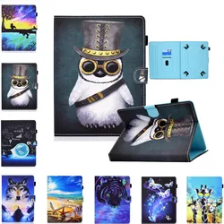 Couro do plutônio universal e book estojo para digma r63s x600 e60c e635 e654 r634 r654 6 polegada ereader tablet bonito capa de impressão casos